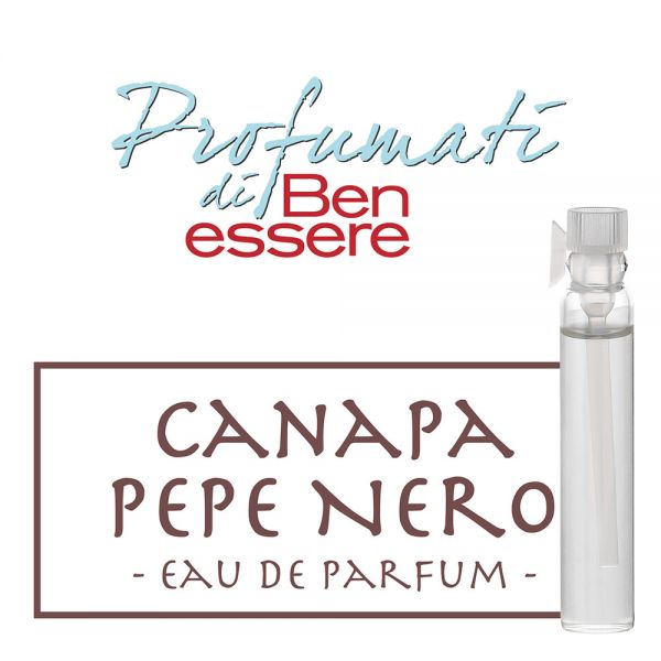 Eau de Parfum »Canapa Pepe Nero« - Benessere Classic - Probe 2ml