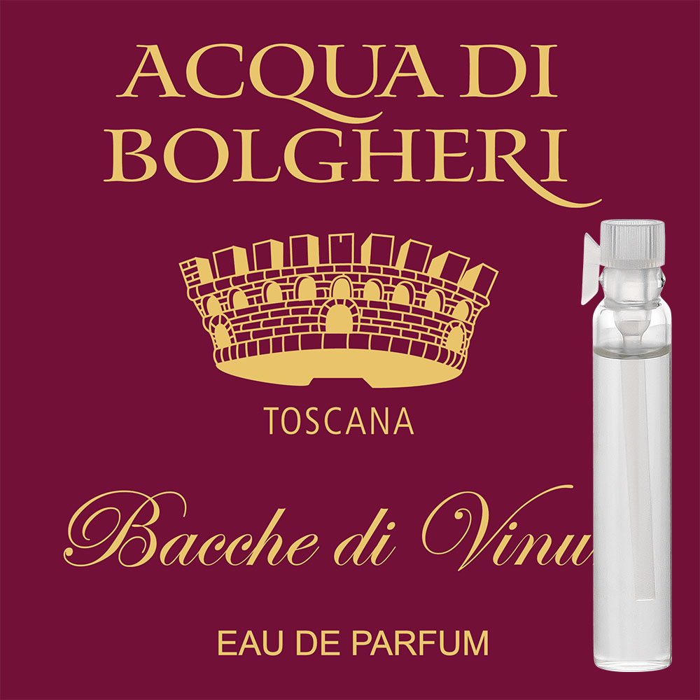 Eau de Parfum »Bacce di Vinum« - Acqua di Bolgheri - Probe 2ml