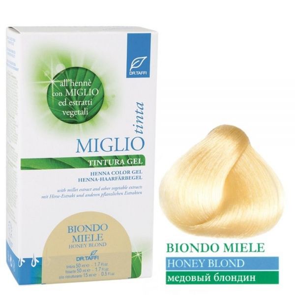Henna-Haarfarbe Honigblond - Migliotinta Gel