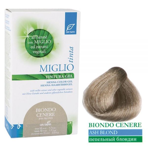 Henna-Haarfarbe Aschblond - Miglio Tinta